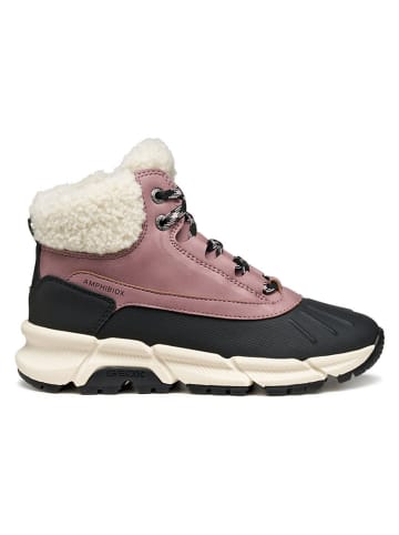 Geox Winterboots "Flexyper" lichtroze/zwart