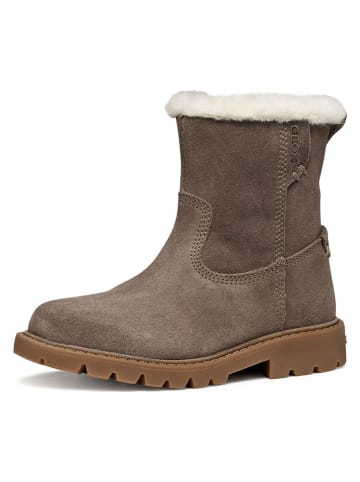 Geox Leder-Stiefel "Shaylax" in Hellbraun