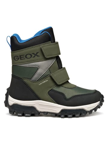 Geox Kozaki zimowe "Himalaya" w kolorze khaki