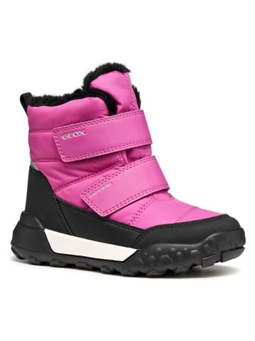 Geox Winterlaarzen "Trekkyup" roze/zwart