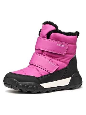 Geox Winterlaarzen "Trekkyup" roze/zwart