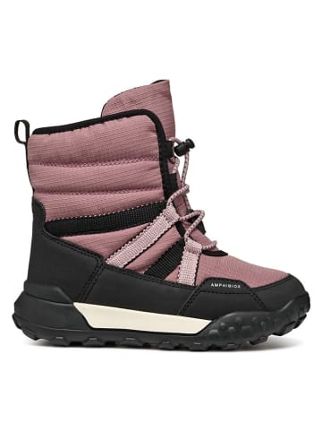 Geox Winterlaarzen "Trekkyup" lichtroze/zwart