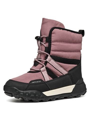 Geox Winterlaarzen "Trekkyup" lichtroze/zwart