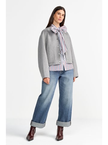 Rich & Royal Übergangsjacke in Grau