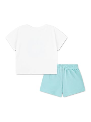 Converse 2-delige outfit wit/mintgroen