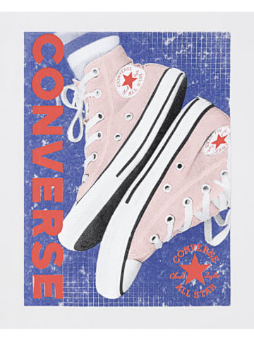 Converse Shirt wit/meerkleurig
