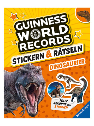 Rätselbuch "Stickern & Rätseln - Dinosaurier"