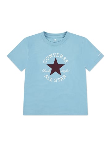 Converse Shirt in Hellblau