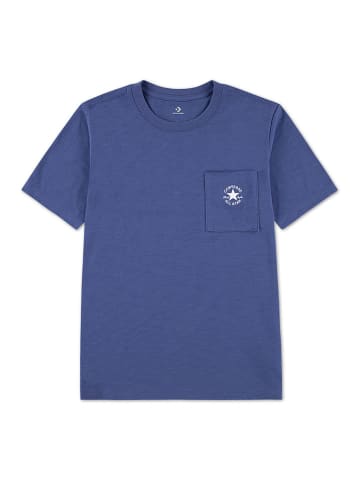 Converse Shirt blauw