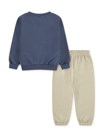 Converse 2-delige outfit blauw/beige