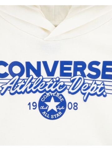 Converse Hoodie wit/blauw