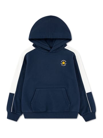 Converse Hoodie in Dunkelblau/ Weiß