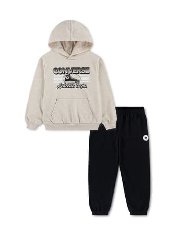 Converse 2tlg. Outfit in Beige/ Schwarz