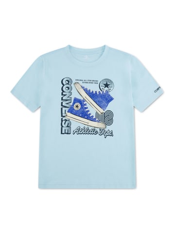 Converse Shirt lichtblauw