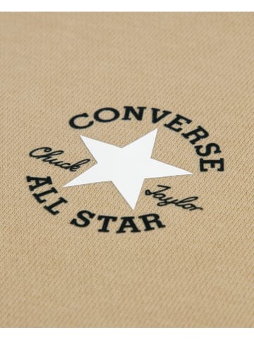 Converse Hoodie zandkleurig/zwart