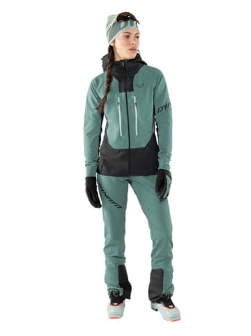 Softshelljacke in Petrol