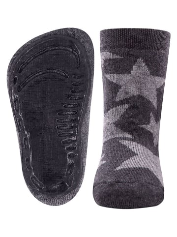 ewers ABS-Socken "Sterne" in Anthrazit