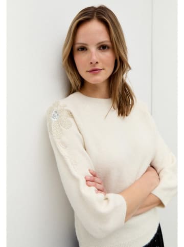 More & More Sweter w kolorze kremowym
