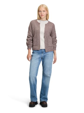 CARTOON Cardigan in Aubergine