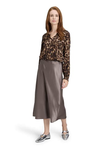 CARTOON Bluse in Camel/ Schwarz