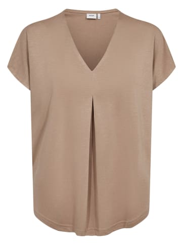NÜMPH Bluse "Nutilia" in Hellbraun