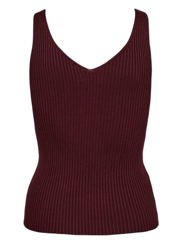 NÜMPH Top "Nucerys" w kolorze bordowym