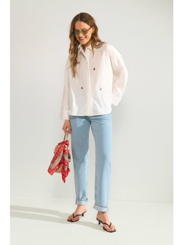 NÜMPH Blouse "Nutenja" wit