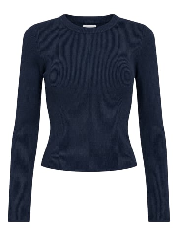 NÜMPH Sweter "Nushelba" w kolorze granatowym