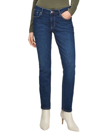 s.Oliver Dżinsy - Slim fit - w kolorze granatowym