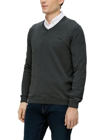 s.Oliver Pullover in Anthrazit