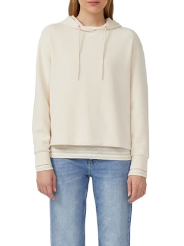 s.Oliver Bluza w kolorze kremowym