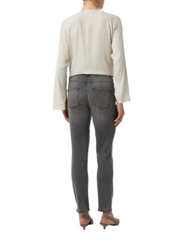 comma Dżinsy - Slim fit - w kolorze antracytowym