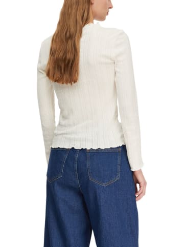 comma Longsleeve in Weiß