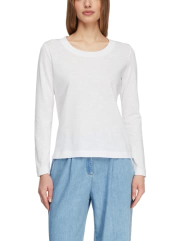 comma Longsleeve in Weiß