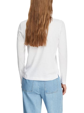 comma Longsleeve in Weiß