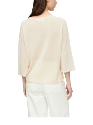 comma Pullover in Beige