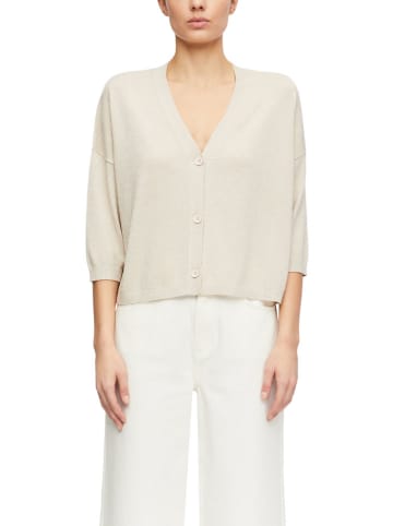 comma Cardigan in Beige