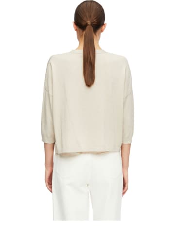 comma Cardigan in Beige