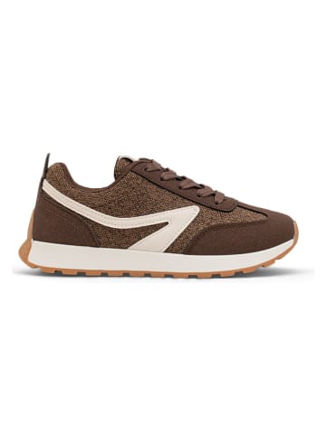 C'M Sneakersy w kolorze brązowym