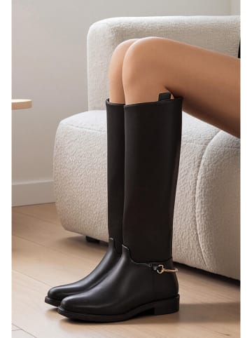 C'M Stiefel in Schwarz
