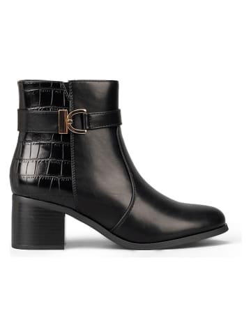 C'M Stiefeletten in Schwarz