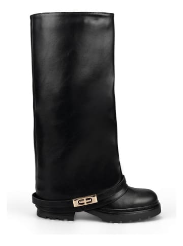 C'M Stiefel in Schwarz