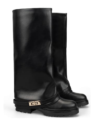 C'M Stiefel in Schwarz