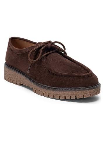Veterschoenen bruin