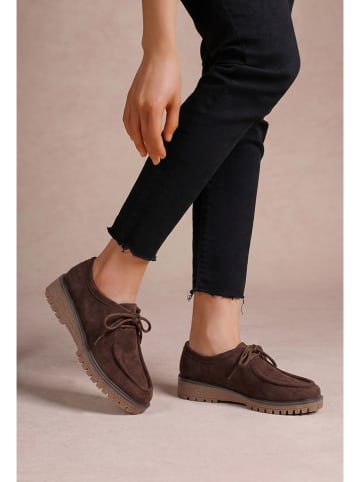 Foreverfolie Veterschoenen bruin
