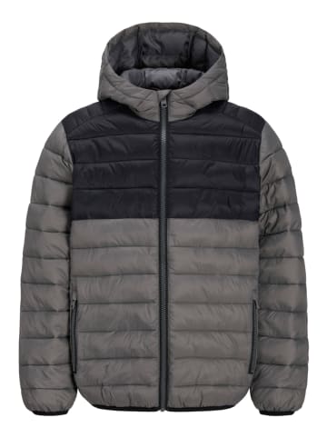 JACK & JONES Junior Steppjacke "Bradley" in Grau