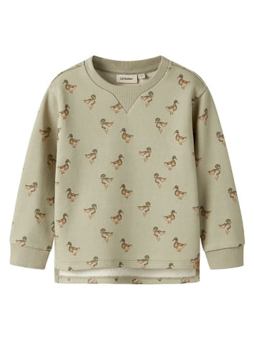Sweatshirt "Jobo" in Grün