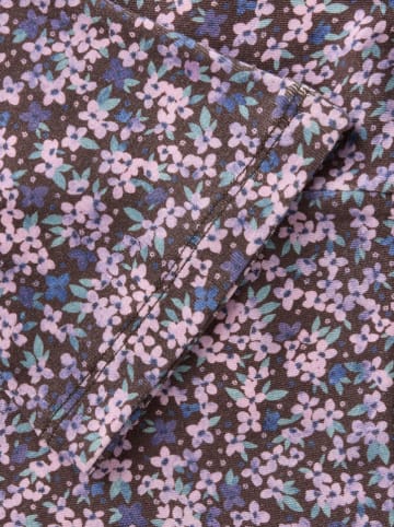 name it Legginsy "Pojatas" w kolorze brązowo-fioletowym