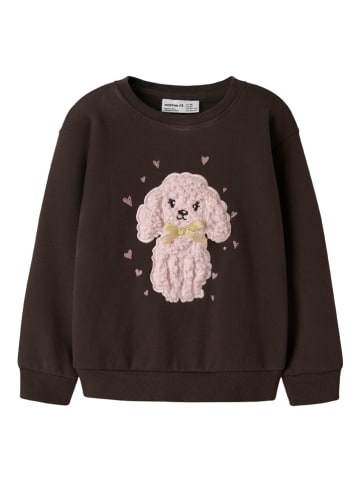 name it Bluza "Nuruby" w kolorze brązowym
