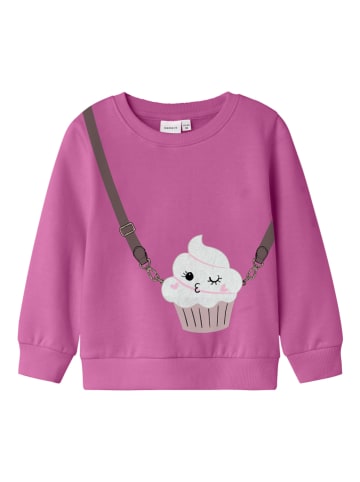 name it Sweatshirt "Nora" in Lila